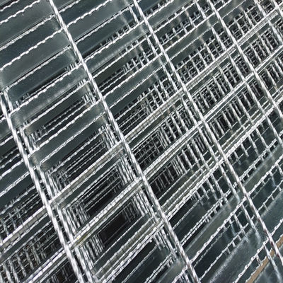 Knit Hot Dip Galvanized Serrated Steel Grating Bar 25x5mm 403/40/100