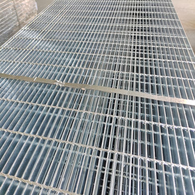 Pressure Welding Industrial Steel Grating Galvanized For Machinery