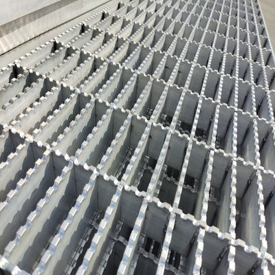 Customized Perforated Metal Aluminum Bar Grating 1000mm Width