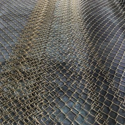 hot dip galvanized 6' tall diamond hole chain link iron wire mesh fence pvc coated vinyl fence