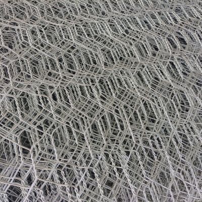 Twisted Weaving Type Gabion Wire Mesh With 220-300g/M2 Zinc Coating