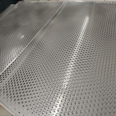 Anti Slip Hexagonal Hole Perforated Metal Plate With Various Aperture Sizes And Custom OEM Service