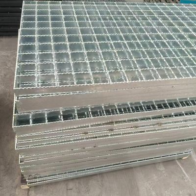 Stainless Steel Texture Serrated Industrial Steel Grating with Serrated Bearing Bar