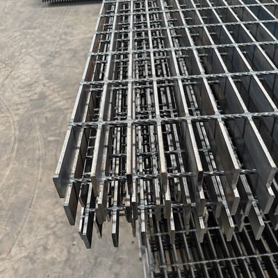 1000x1000mm Plain Types Welded Steel Industrial Grating 30mm Open Type
