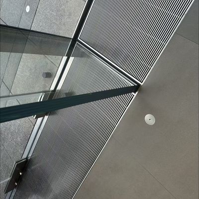 5mm Bar Thickness Aluminum Bar Grating With 40mm Bearing Bar Height And Anodizing Surface