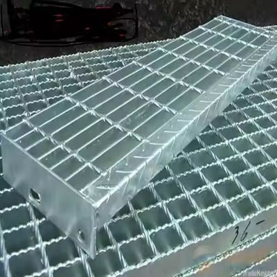 Superior Press Lock Steel Texture Flat Steel Grating with 5mm Bear Bar Thickness for Commercial and Industrial Buildings