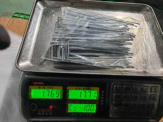 The purpose is to use various garden nails for fixing the mesh screens.