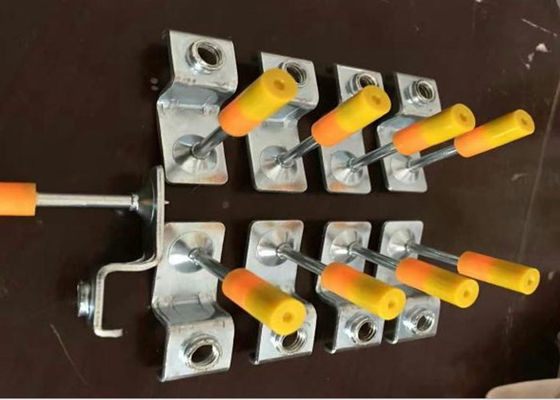 Air Pressure Stainless Steel Saddle Clips For Steel Grating Fixation