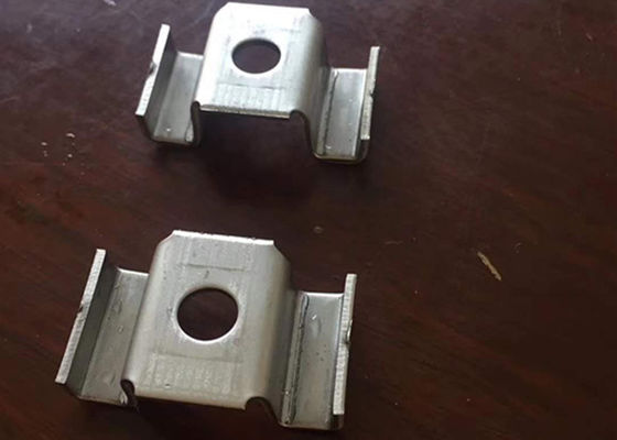 Galvanized Steel Bar Grating Clips VC Coated Feature OEM Service