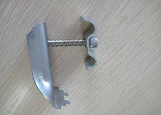 M L C Type Steel Grating Clips For Platform Installation Customized Service