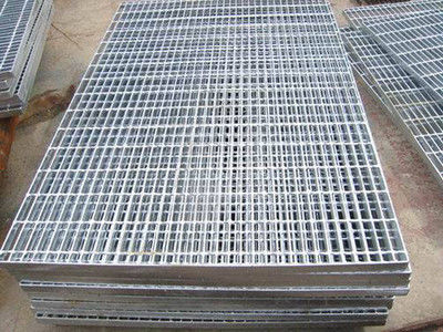 Hot dipped galvanized press welded 2mm steel grating for drainage channel