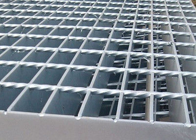 Hot Dipped Galvanized Platform Serrated Steel Grating Metal Building Materials Standard Weight