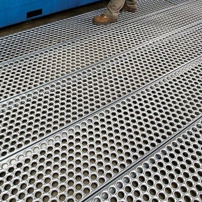 Industrial Work Platform Walkway Perf O Grip Grating