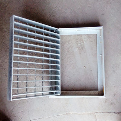 3mm Serrated Grating Trench Cover With Angle Frame
