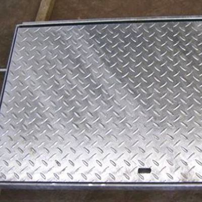G255/30/100 4mm Compound Steel Grating With Checker