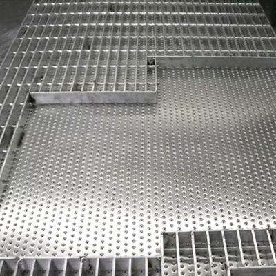 G255/30/100 4mm Compound Steel Grating With Checker