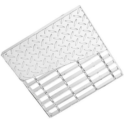 Hot Dipped Galvanized Metal Material 5mm Checker Plate Grating