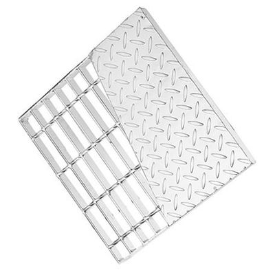 Hot Dipped Galvanized Metal Material 5mm Checker Plate Grating