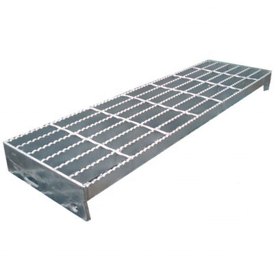 Metal Building Materials Hot Dipped Grating Serrated Galvanized 30 X 3mm