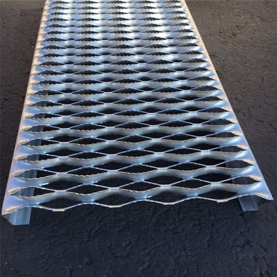 Hot Dipped Galvanized Diamond 1x1m Aluminum Grip Strut Grating For Walkway
