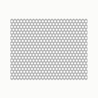 Round Hole Mild Steel 0.5mm Perforated Ss Plate Galvanized For Platform