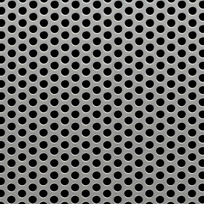 0.5m Width Galvanized 5mm Perforated Plate Ss 304 For Industrial