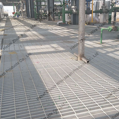 Industrial Walkway Platform 32x5mm Stainless Steel Floor Grating 600mm Width