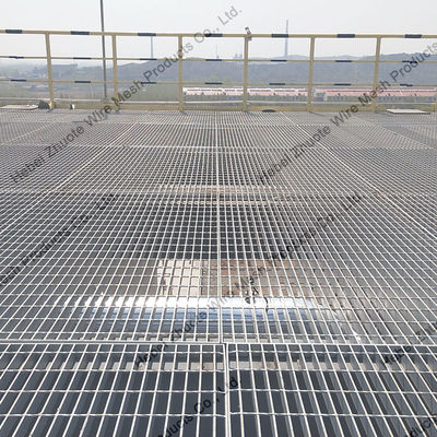 Square Durable Office Building 5mm 316 Stainless Steel Grating