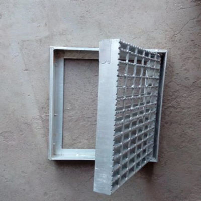 ISO9001 Metal Building Materials Q195 Low Carbon Floor Grating Steel metal trench drain grates