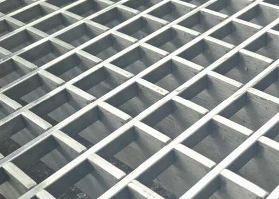 Hot Dip Galvainzed 10mm height Press-Locked Steel Grating Heavy Duty