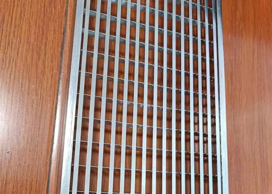 5mm Thickness Drainage Cover Stainless Steel Bar Grating