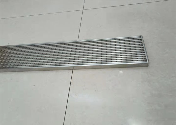 Food Grade 316 Stainless Steel Grating Channel Drain Wedge Wire