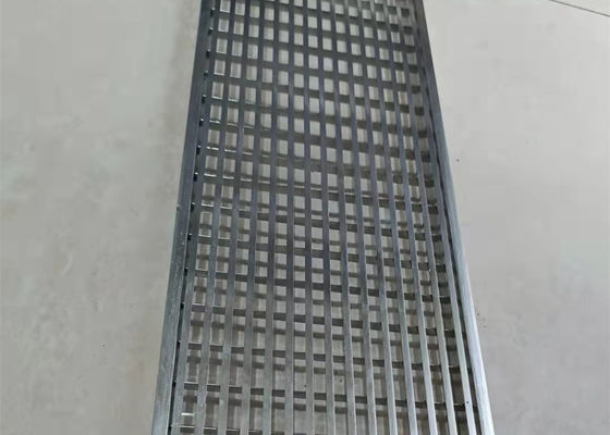 Food Grade 316 Stainless Steel Grating Channel Drain Wedge Wire