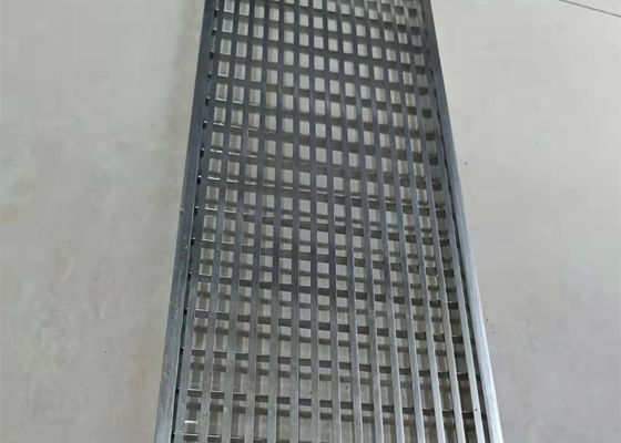 Food Grade 316 Stainless Steel Grating Channel Drain Wedge Wire