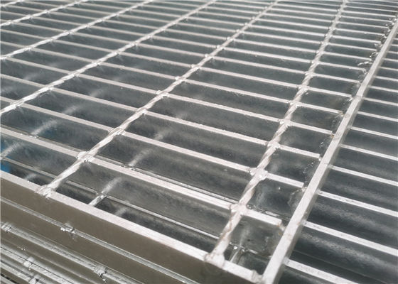 Platform Metal Hot Dip Steel Galvanised Grating Bridge Using 10mm Thickness