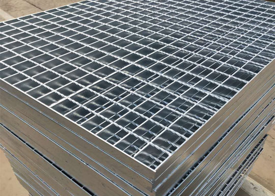 Platform Metal Hot Dip Steel Galvanised Grating Bridge Using 10mm Thickness