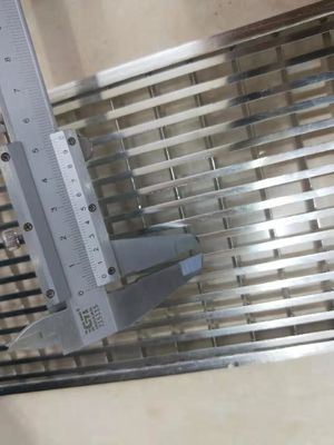 Trench Cover Stainless Steel Grating Compact Channel 20mm High Bar Grate