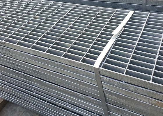 Low Carbon Press Lock Steel Grating 19-P-4 Spacing Smooth Shaped