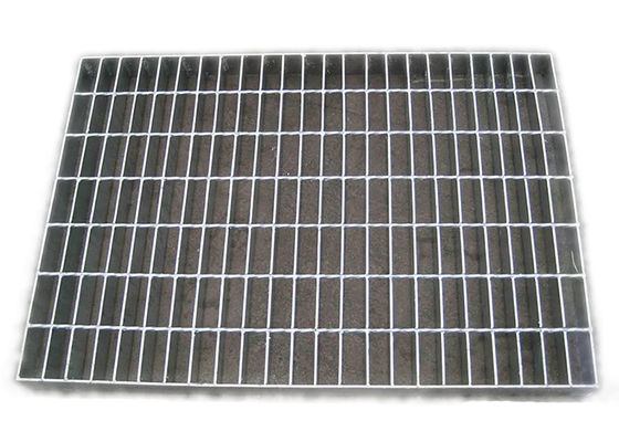 High Strength Galvanized Industrial Steel Grating For Substantially Heavy Load Areas