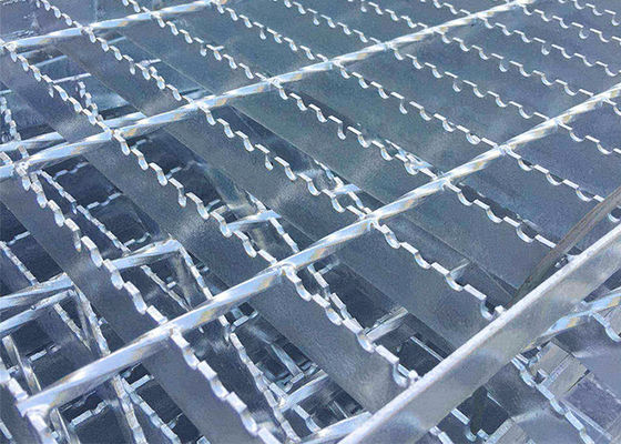 Hot Dipped Galvanized Platform Steel Grating Press Welded