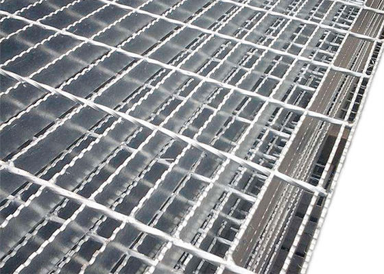 Anti Slip Serrated Heavy Duty Steel Grate Hot Dipped Galvanized Coating