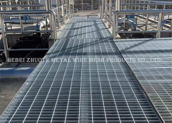 Construction Material Galvanized Heavy Duty Steel Grating For Walkway