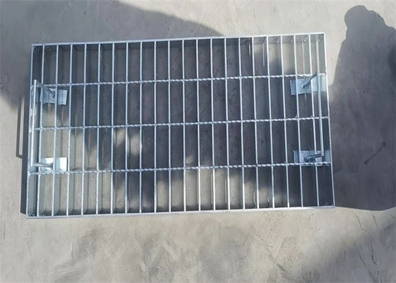 Construction Material Plain Steel Grating Hot Dipped Galvanized For Walkway
