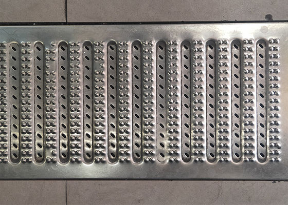 Perforated Sheet Metal Galvanized Walkway Grating Kitchen Antislip