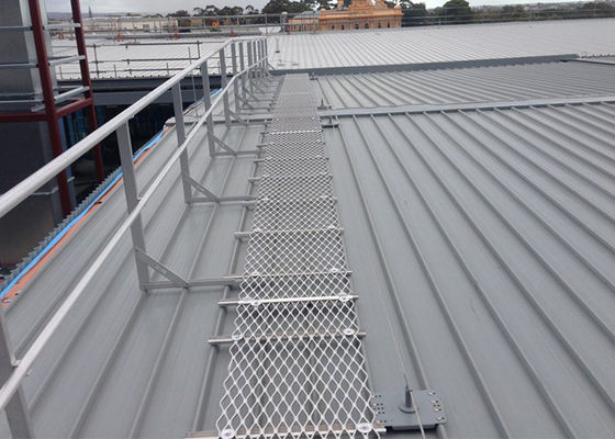 Carbon Steel 8mm Aluminum Expanded Metal Sheet Roof Walkway Grating