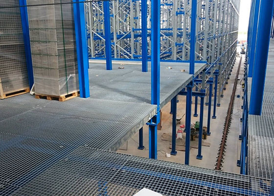 Platform Galvanized Grating Use In Industry Project